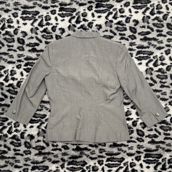 Banana Republic Women's Gray Suit Jacket - Picture 6 of 6